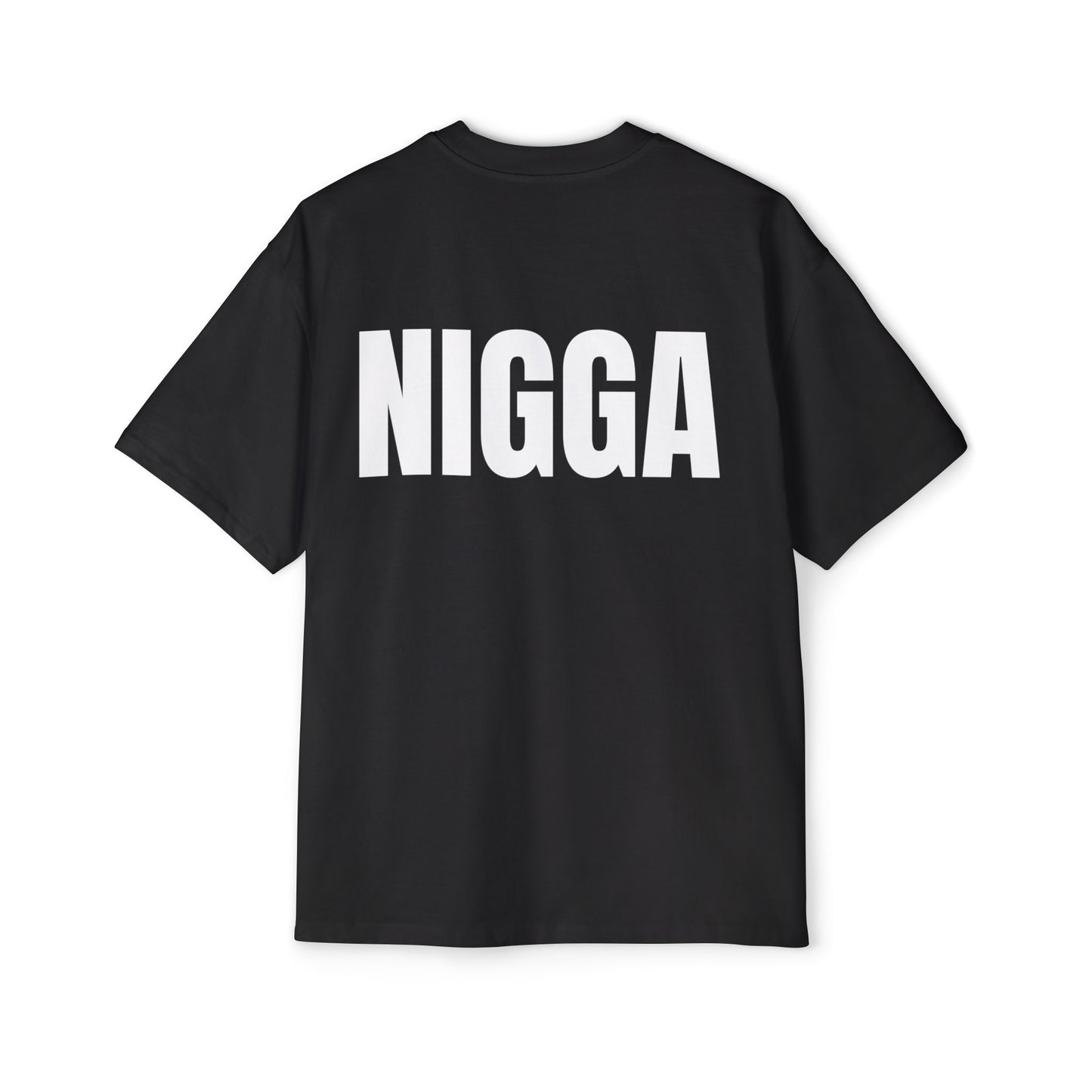 NIGGA Koszulka Bluzka Boxy Oversized Tee T-shirt