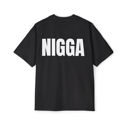 NIGGA Koszulka Bluzka Boxy Oversized Tee T-shirt