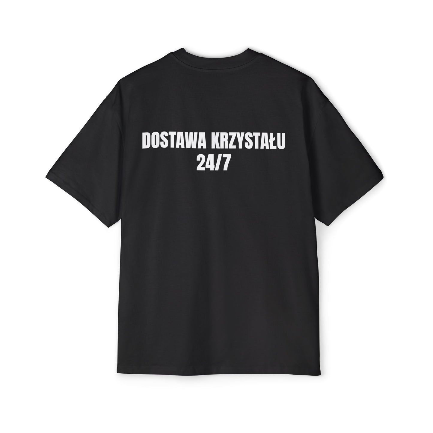 DOSTAWA KRYSZTAŁU 24/7 Koszulka Bluzka Boxy Oversized Tee T-shirt