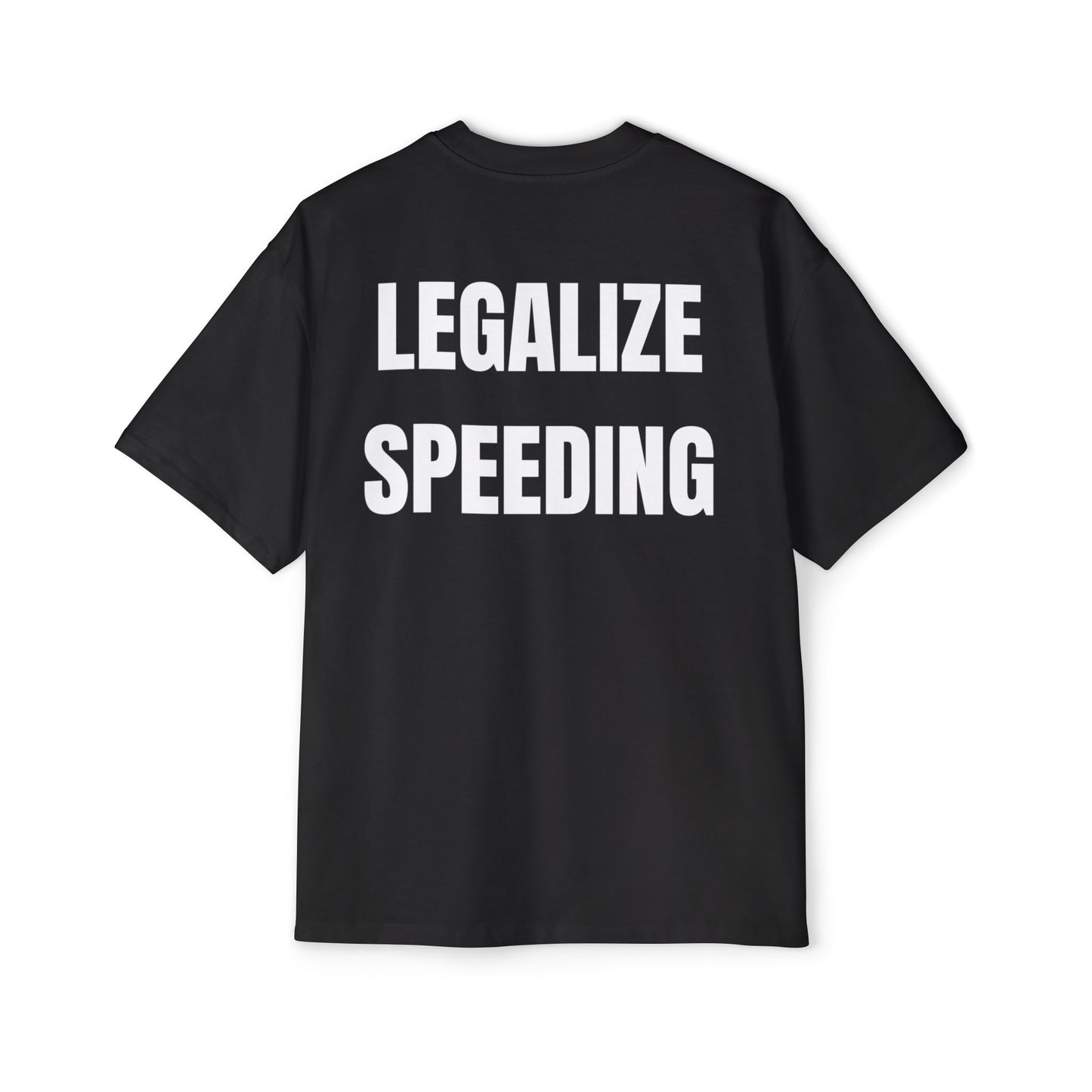 LEGALIZE SPEEDING Koszulka Bluzka Boxy Oversized Tee T-shirt